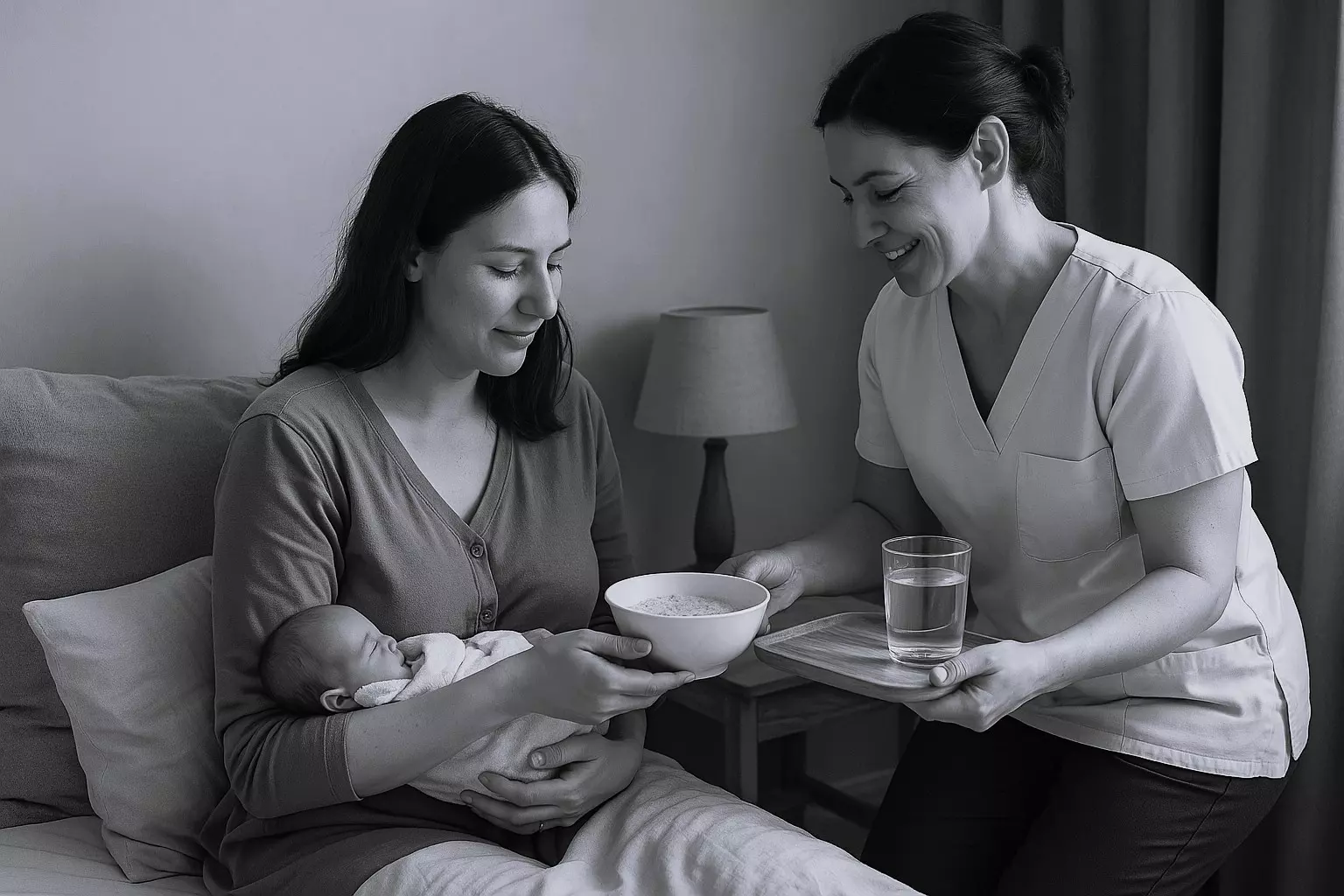 Bezahlte Haushaltshilfe für Schwangerschaft & Wochenbett